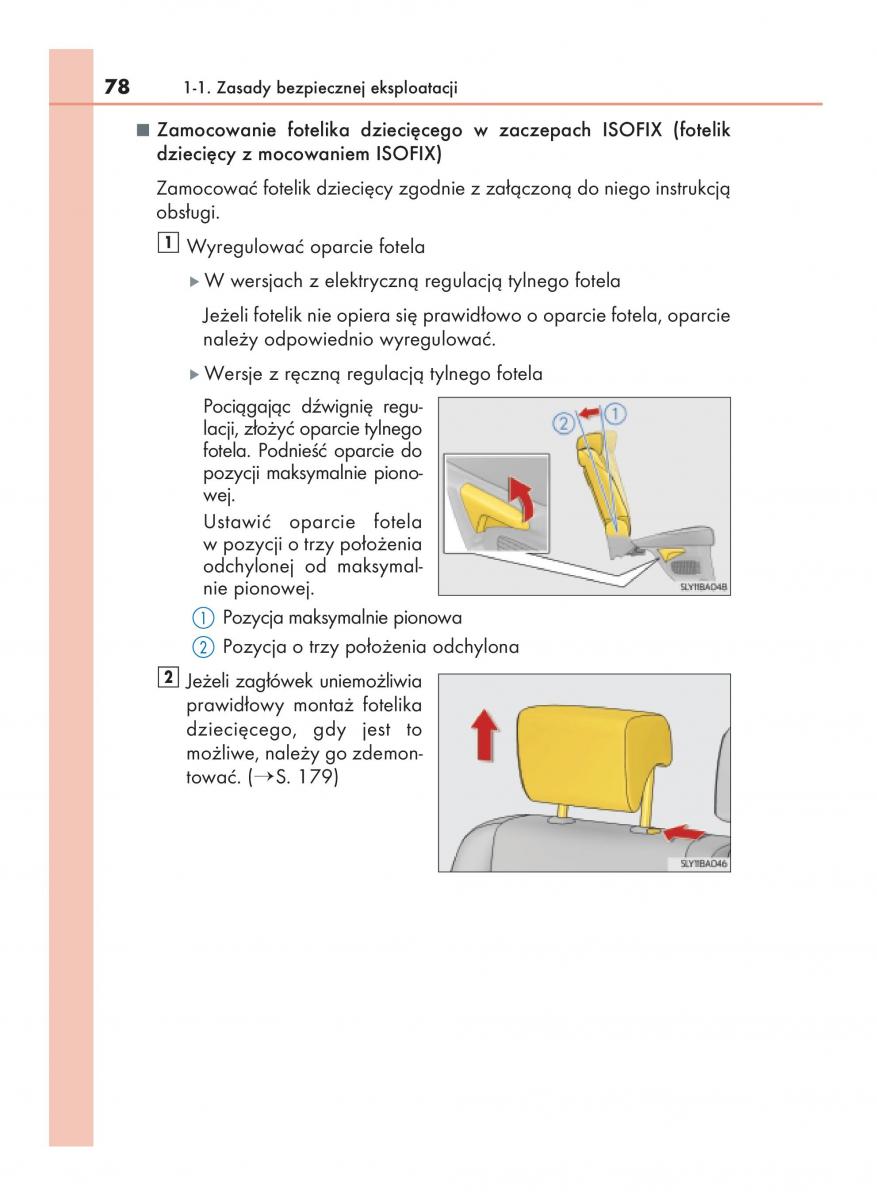 Lexus NX instrukcja obslugi / page 78