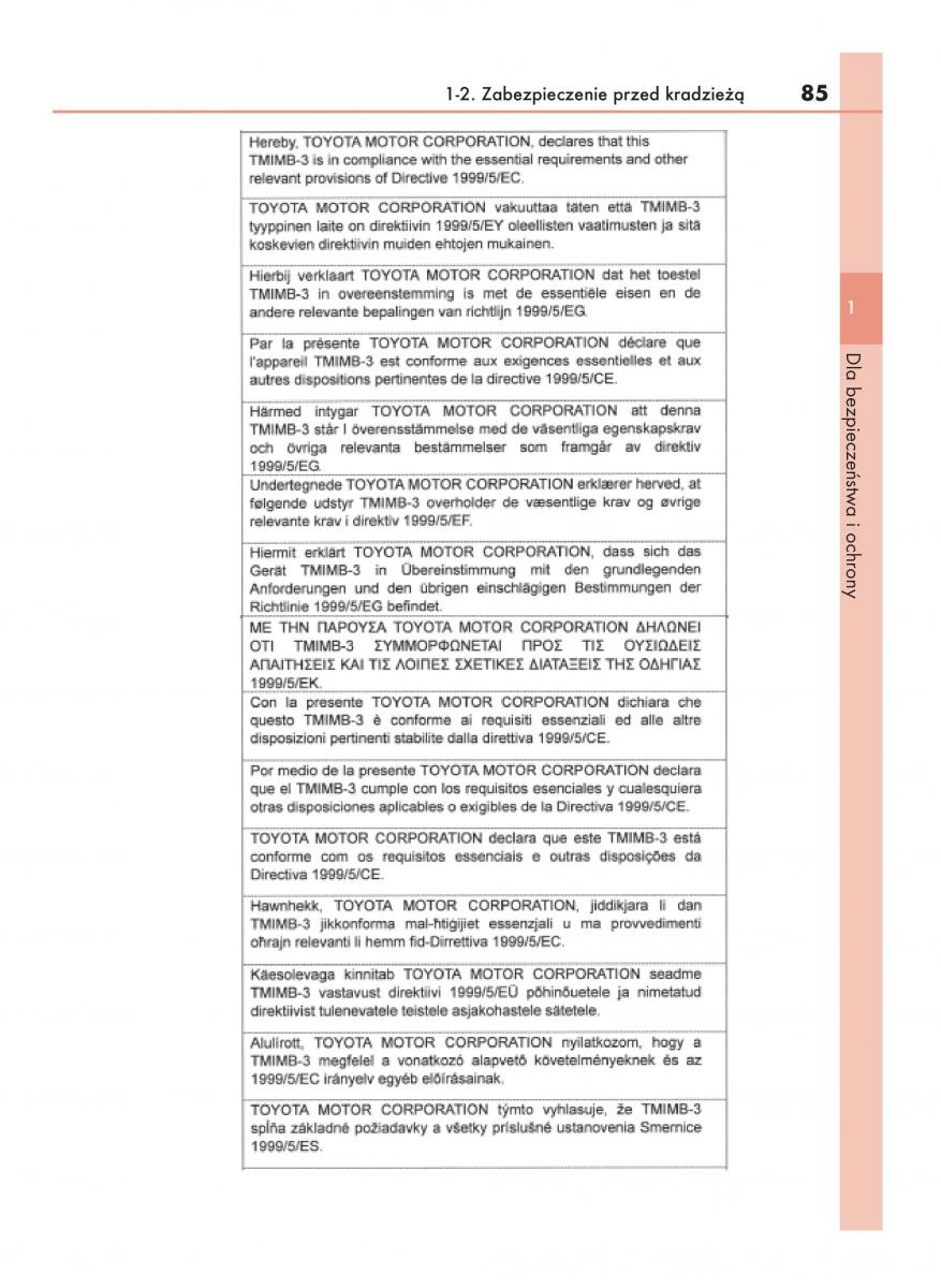 Lexus NX instrukcja obslugi / page 85