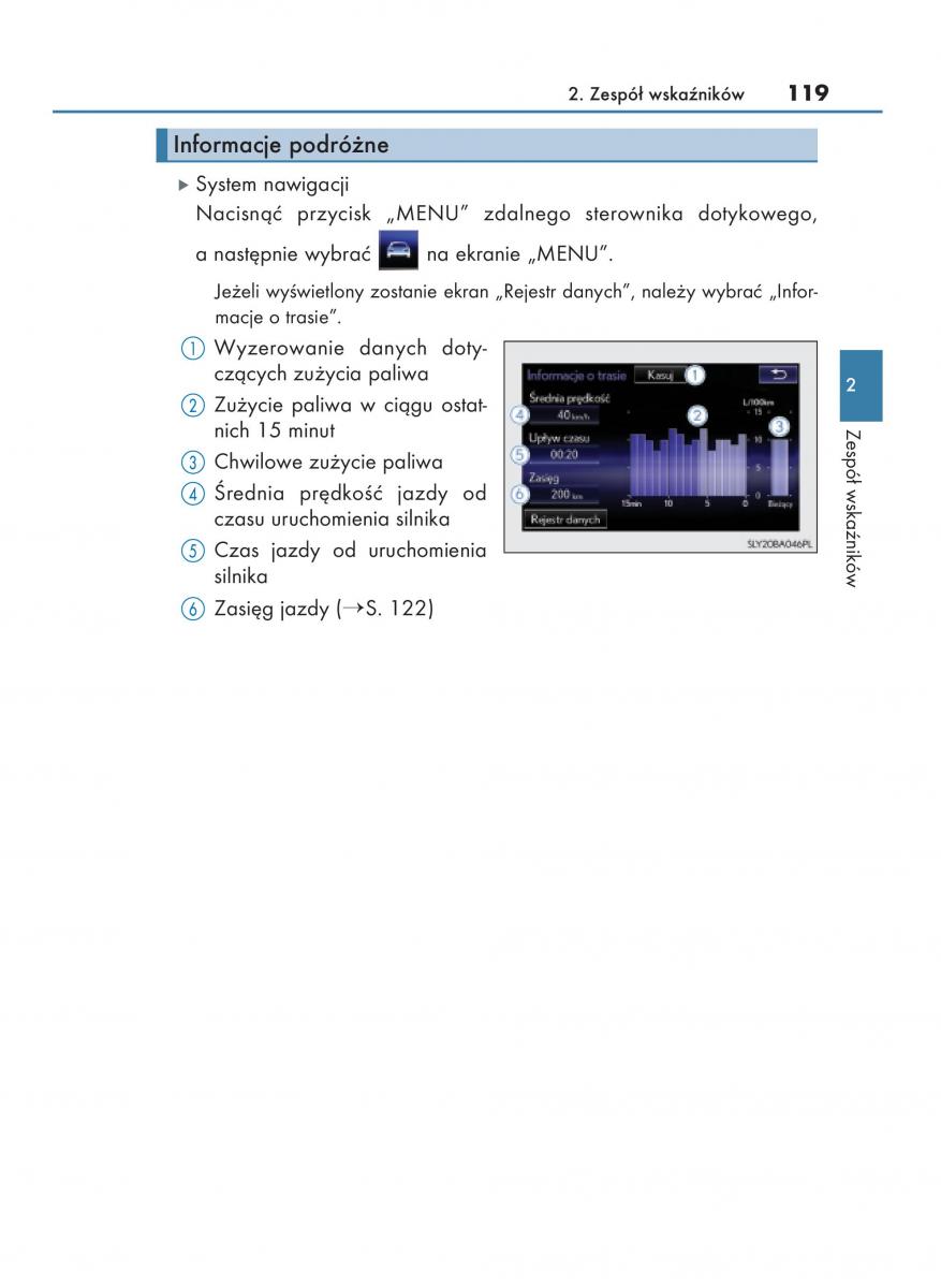 Lexus NX instrukcja obslugi / page 119