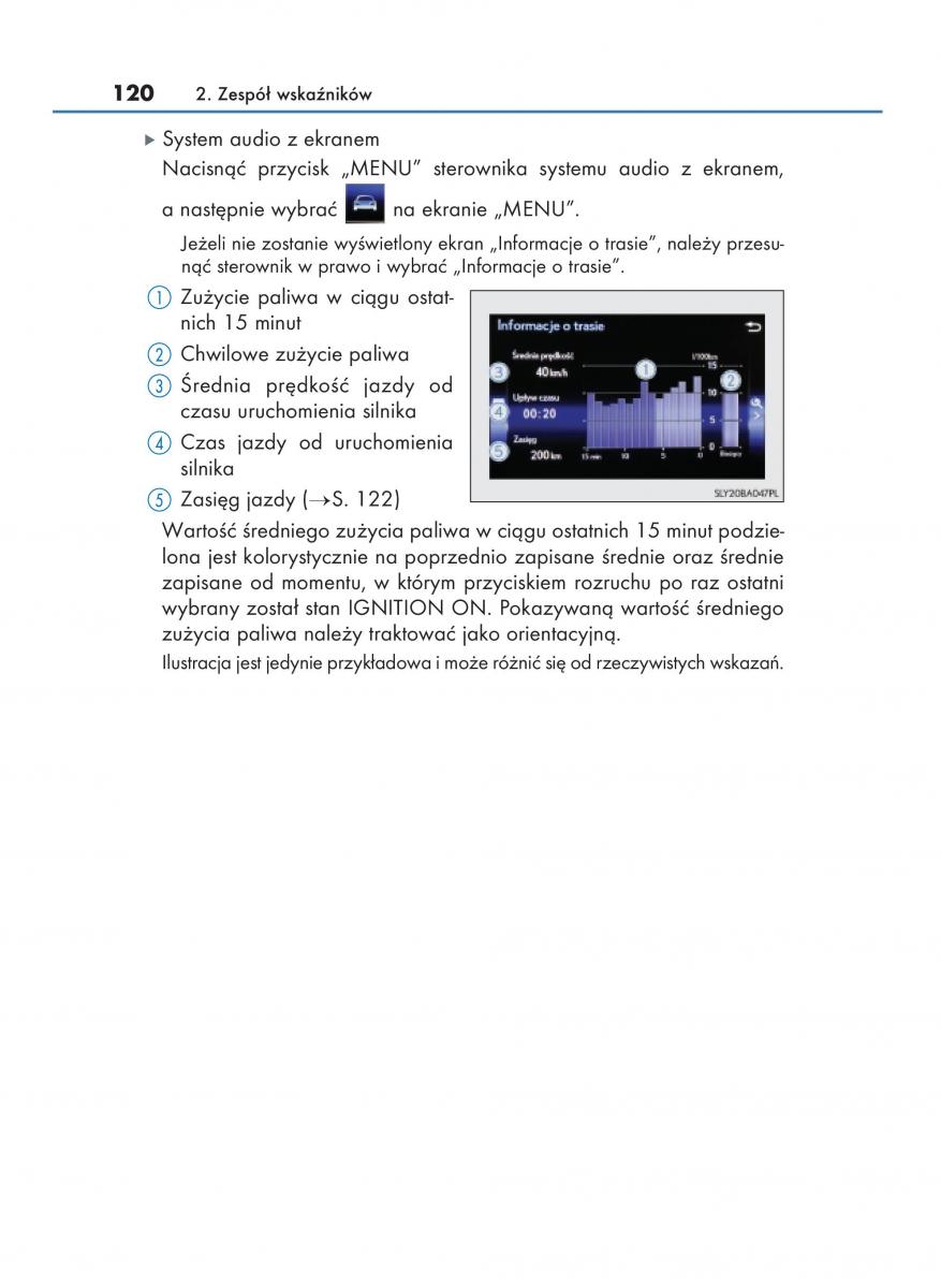 Lexus NX instrukcja obslugi / page 120