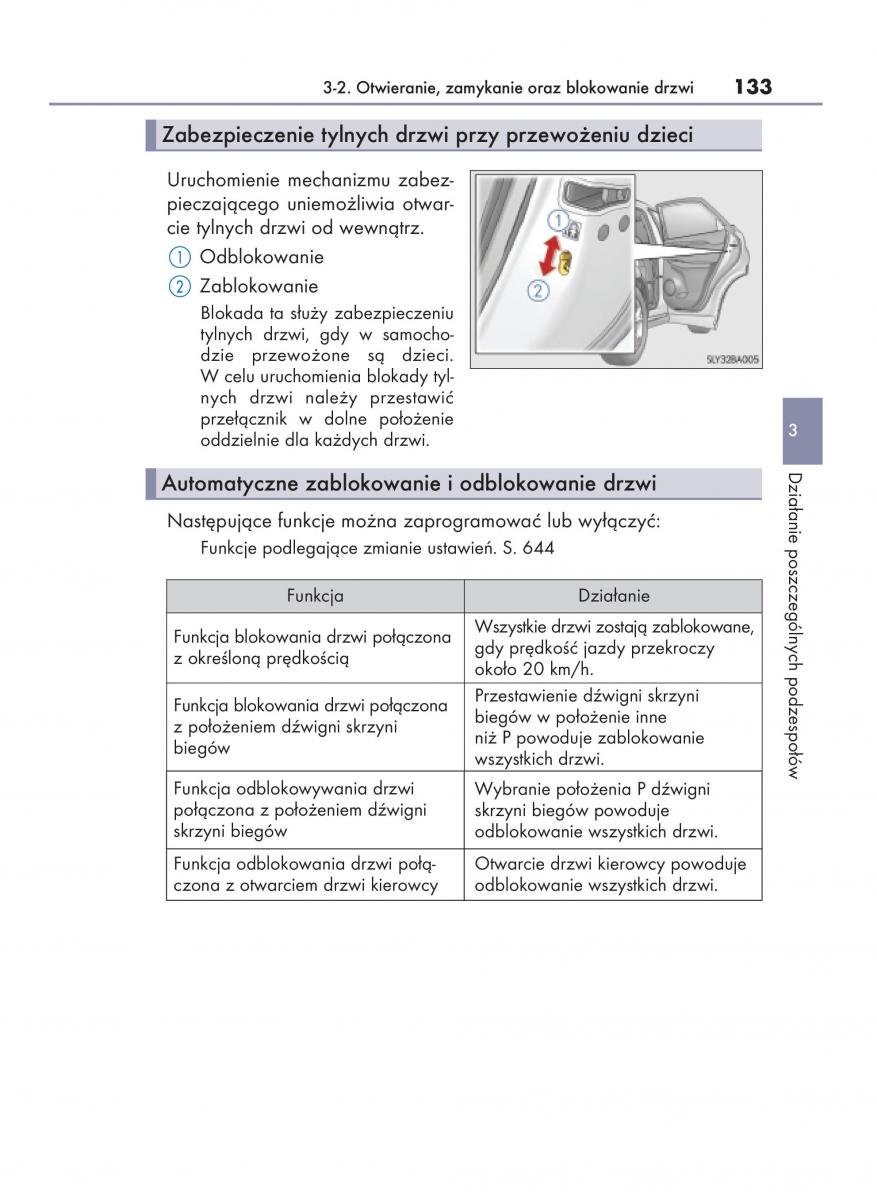 Lexus NX instrukcja obslugi / page 133