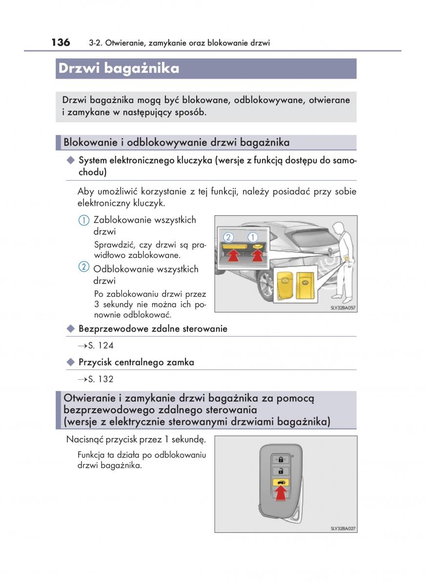 Lexus NX instrukcja obslugi / page 136