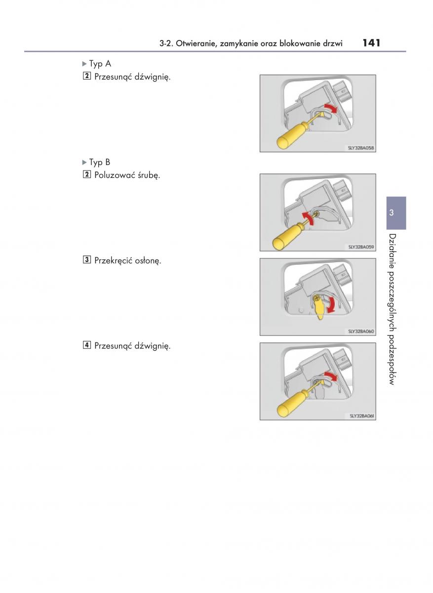 Lexus NX instrukcja obslugi / page 141