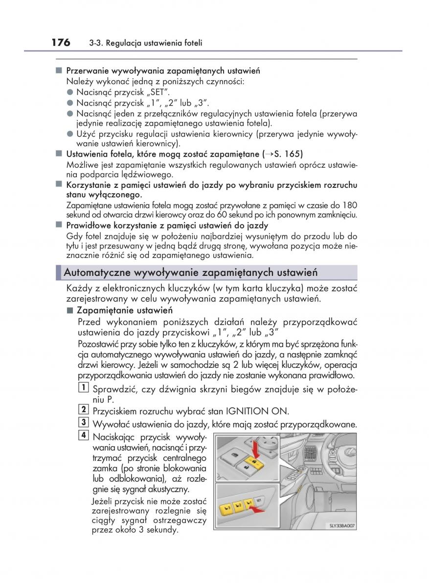 Lexus NX instrukcja obslugi / page 176