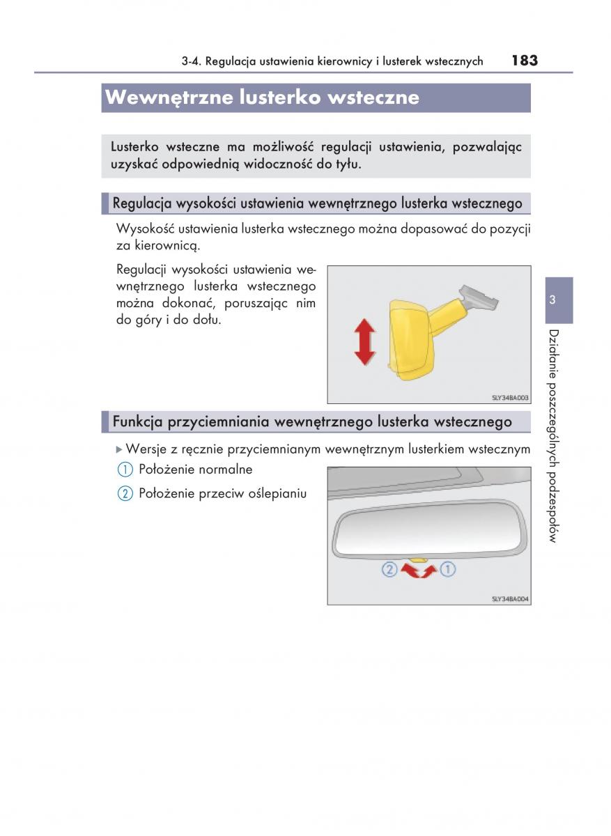 Lexus NX instrukcja obslugi / page 183