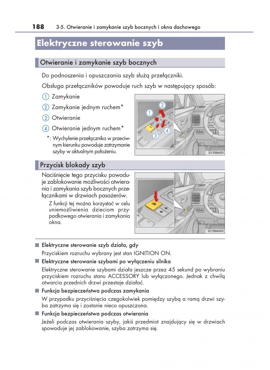 Lexus NX instrukcja obslugi / page 188