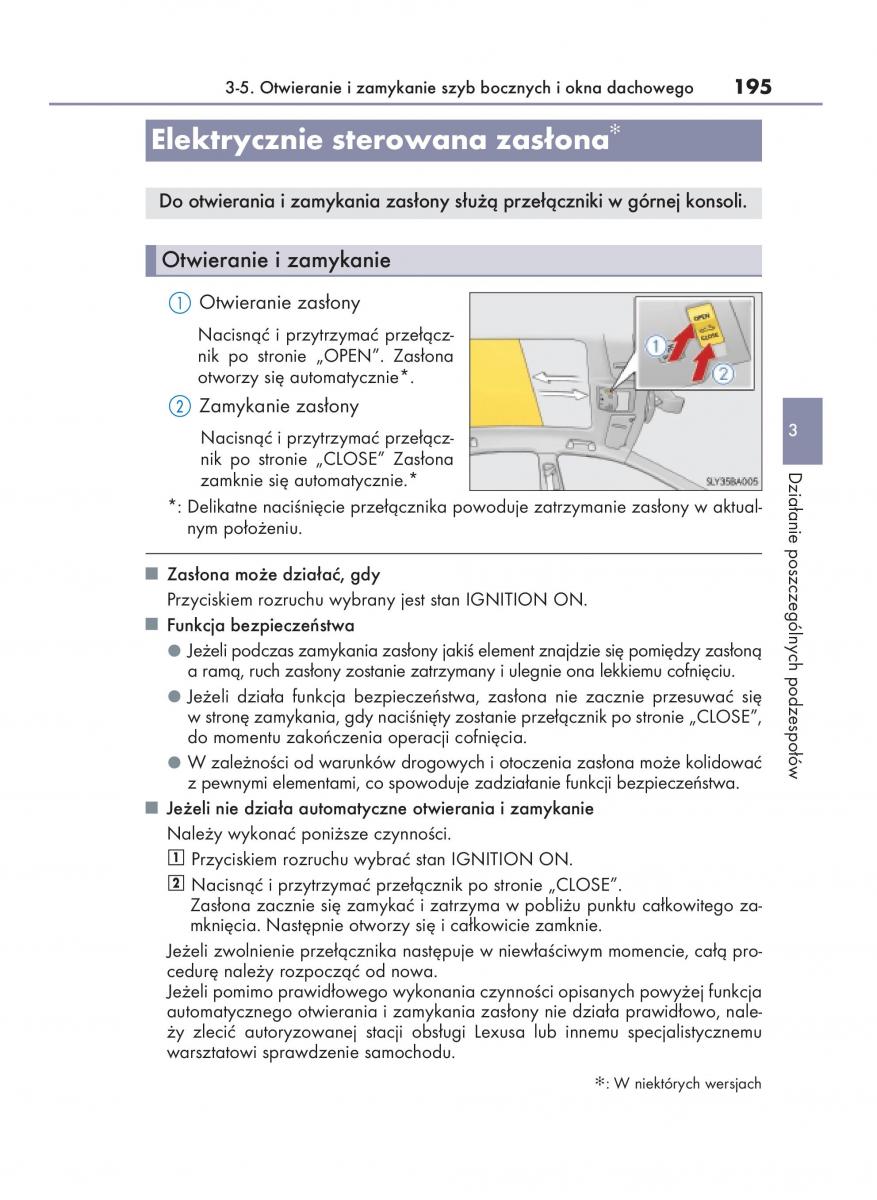 Lexus NX instrukcja obslugi / page 195