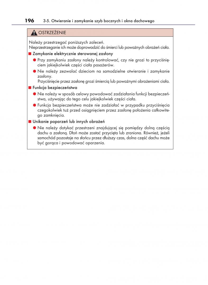 Lexus NX instrukcja obslugi / page 196