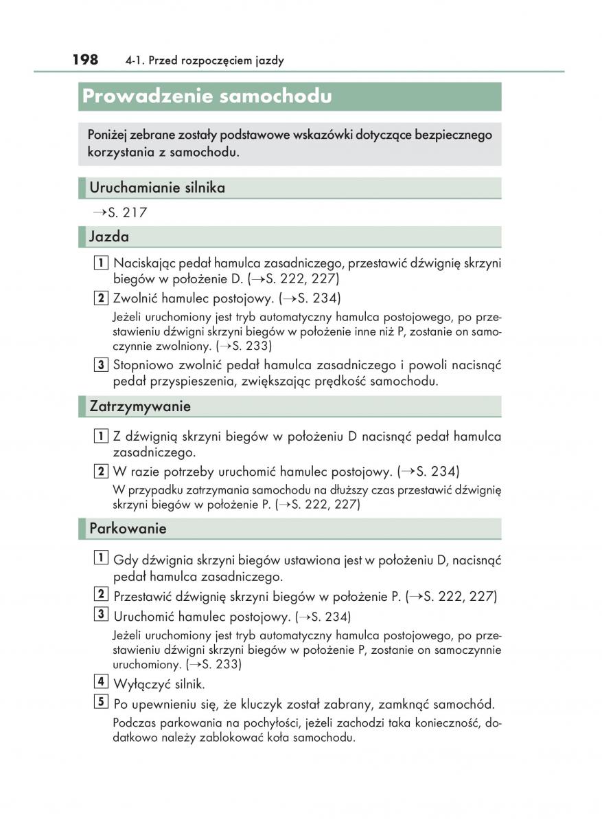 Lexus NX instrukcja obslugi / page 198