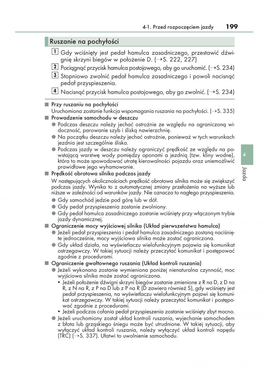 Lexus NX instrukcja obslugi / page 199