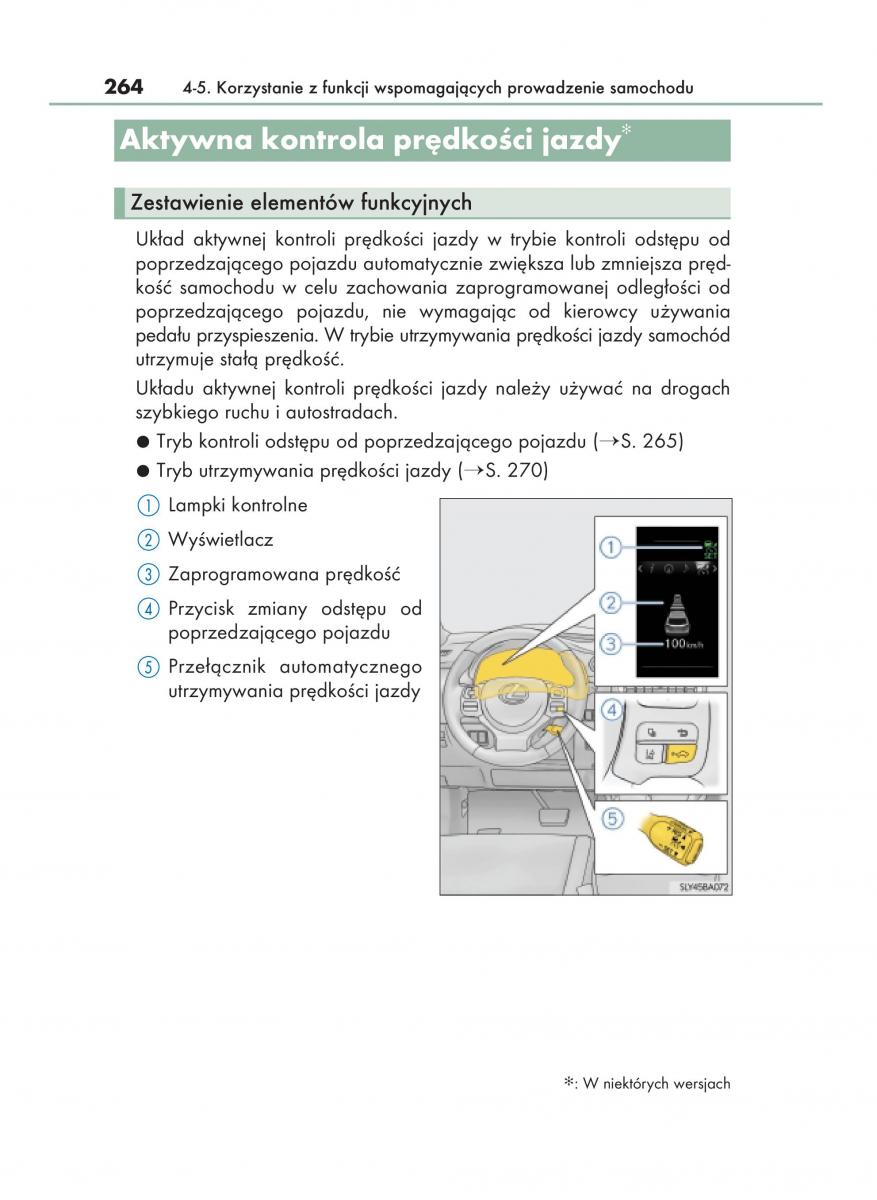 Lexus NX instrukcja obslugi / page 264