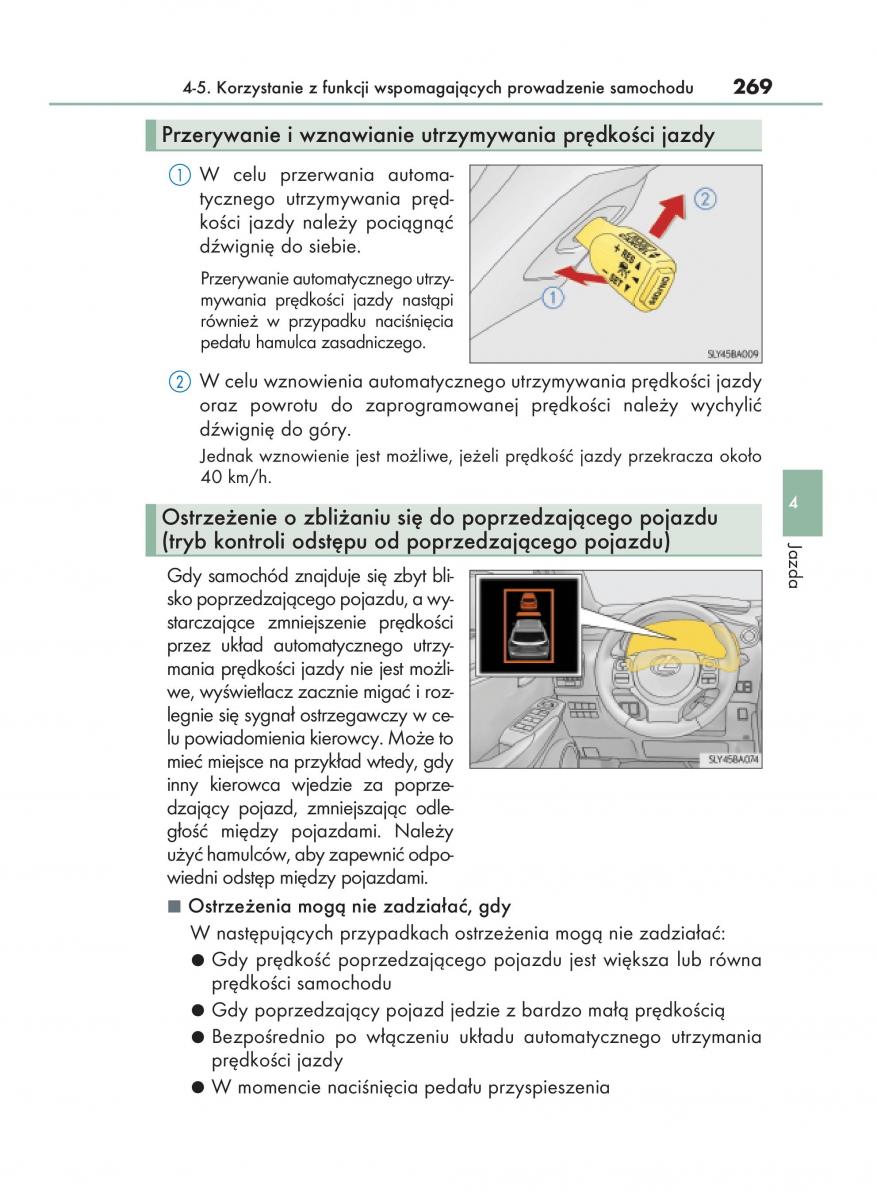 Lexus NX instrukcja obslugi / page 269