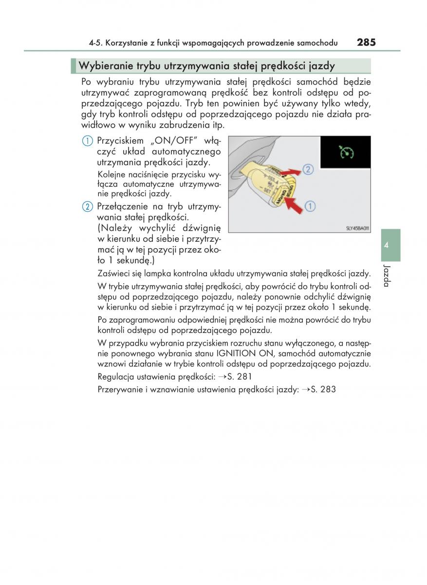 Lexus NX instrukcja obslugi / page 285