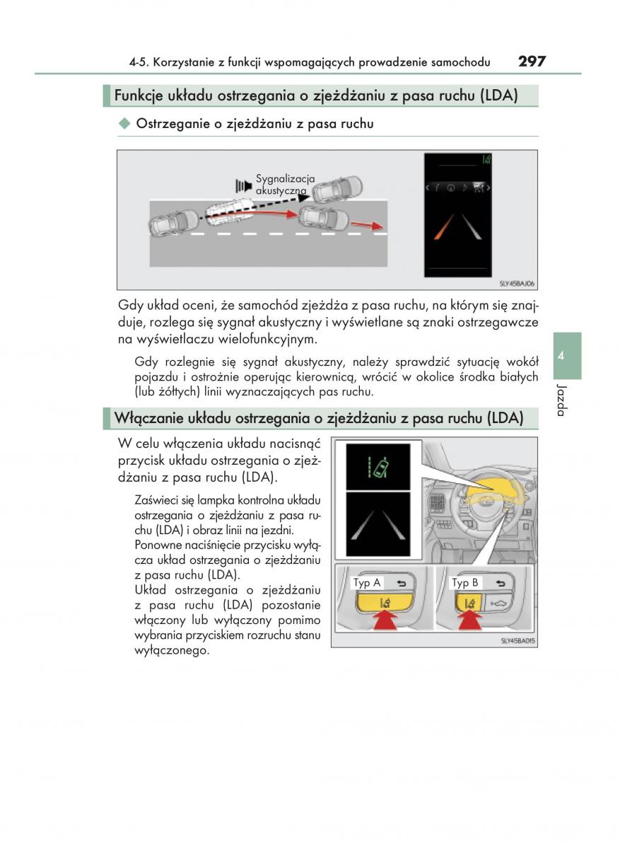 Lexus NX instrukcja obslugi / page 297