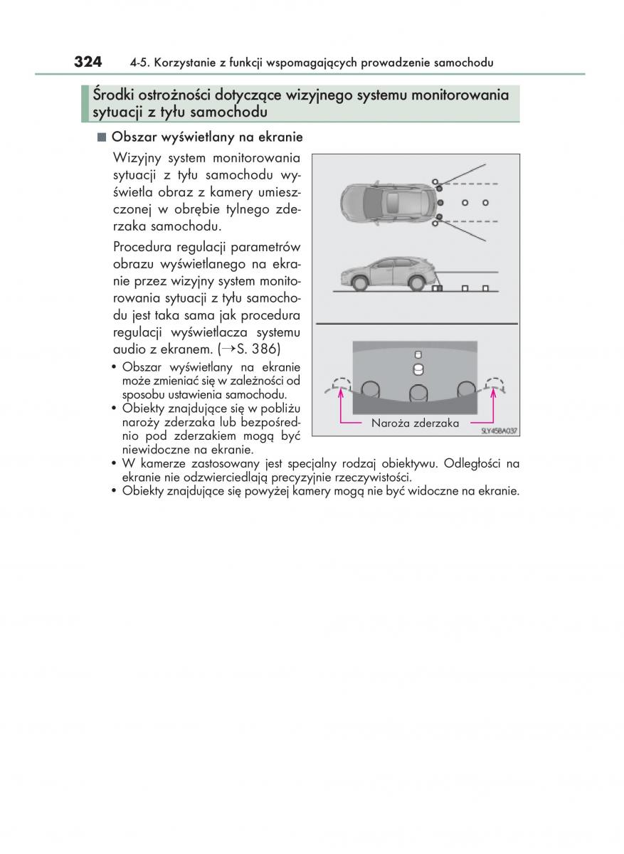 Lexus NX instrukcja obslugi / page 324