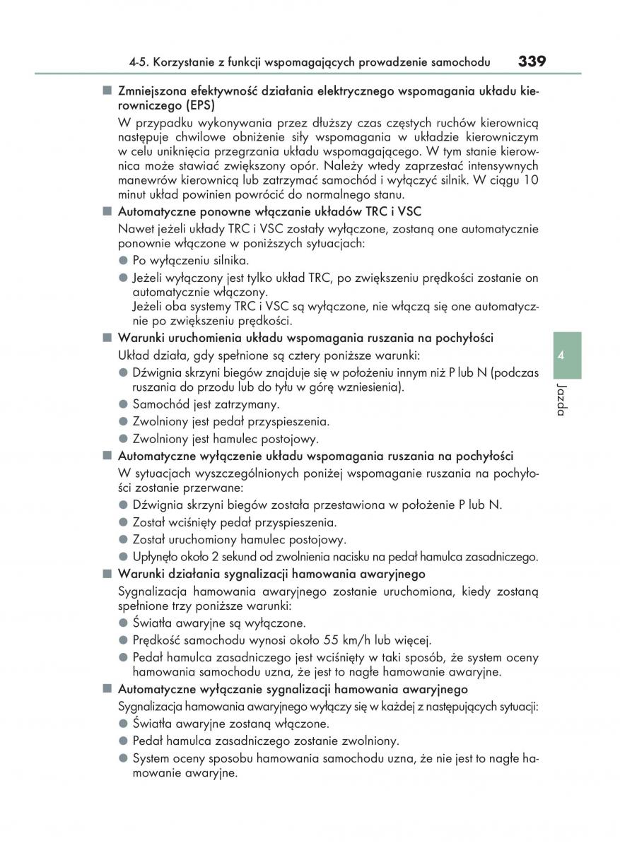 Lexus NX instrukcja obslugi / page 339