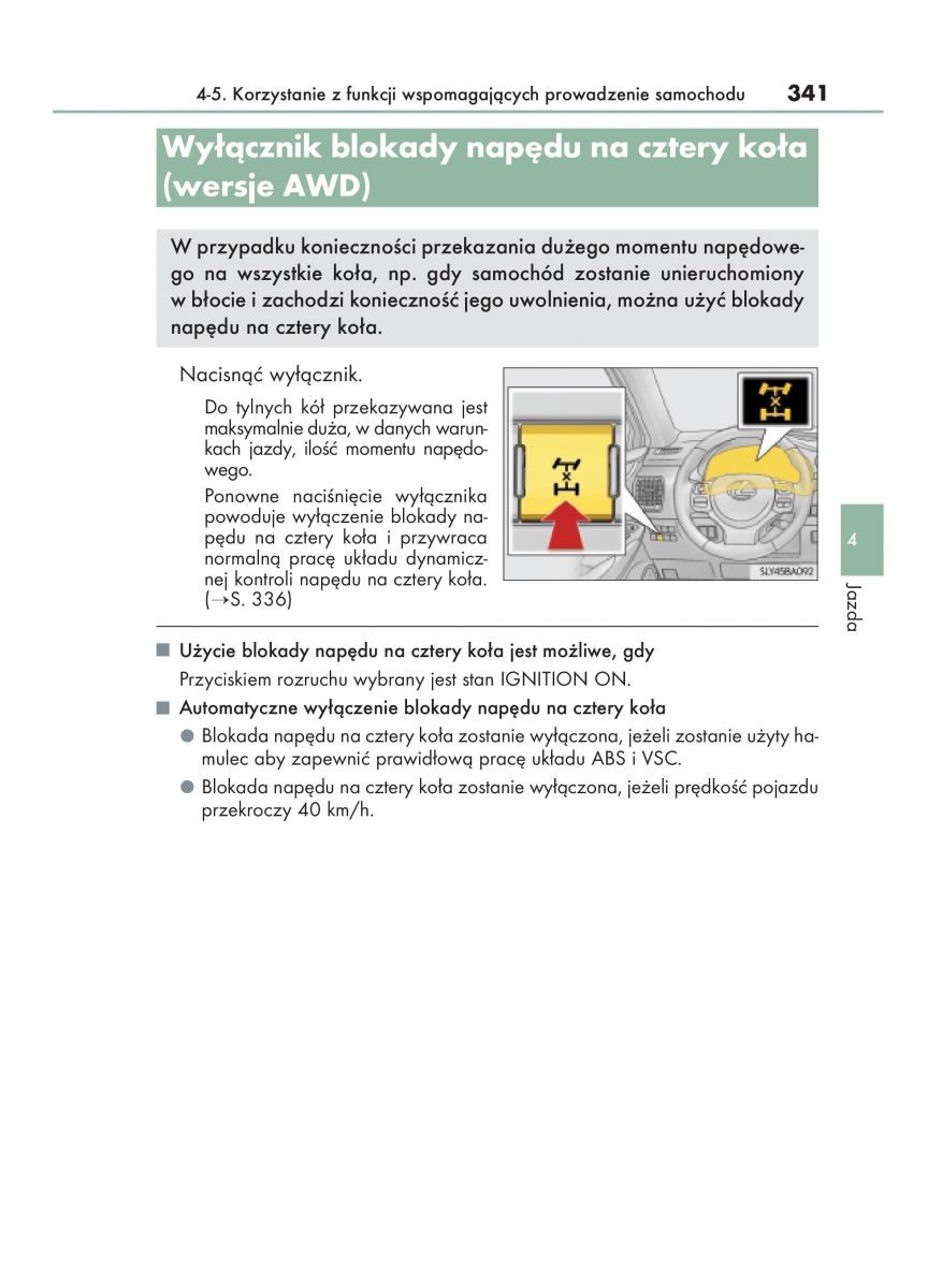 Lexus NX instrukcja obslugi / page 341