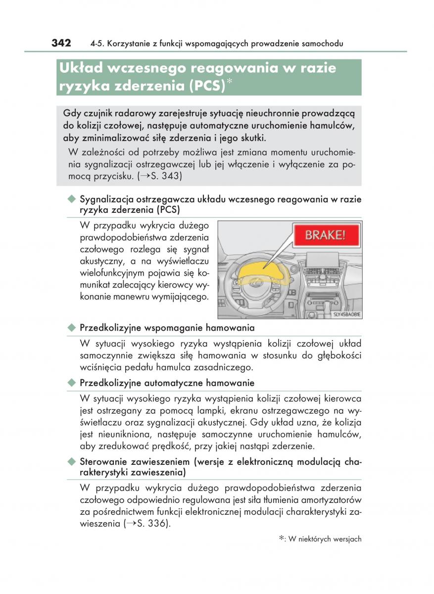 Lexus NX instrukcja obslugi / page 342