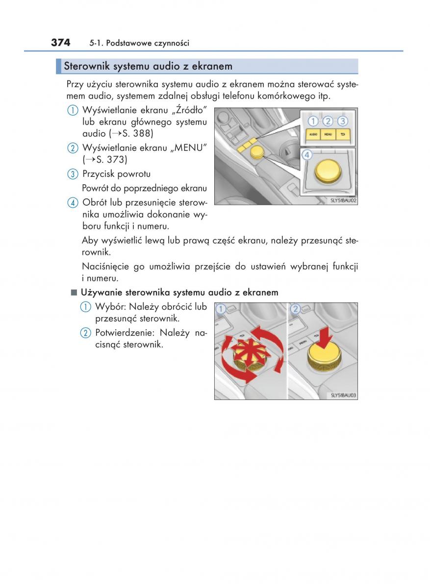 Lexus NX instrukcja obslugi / page 374