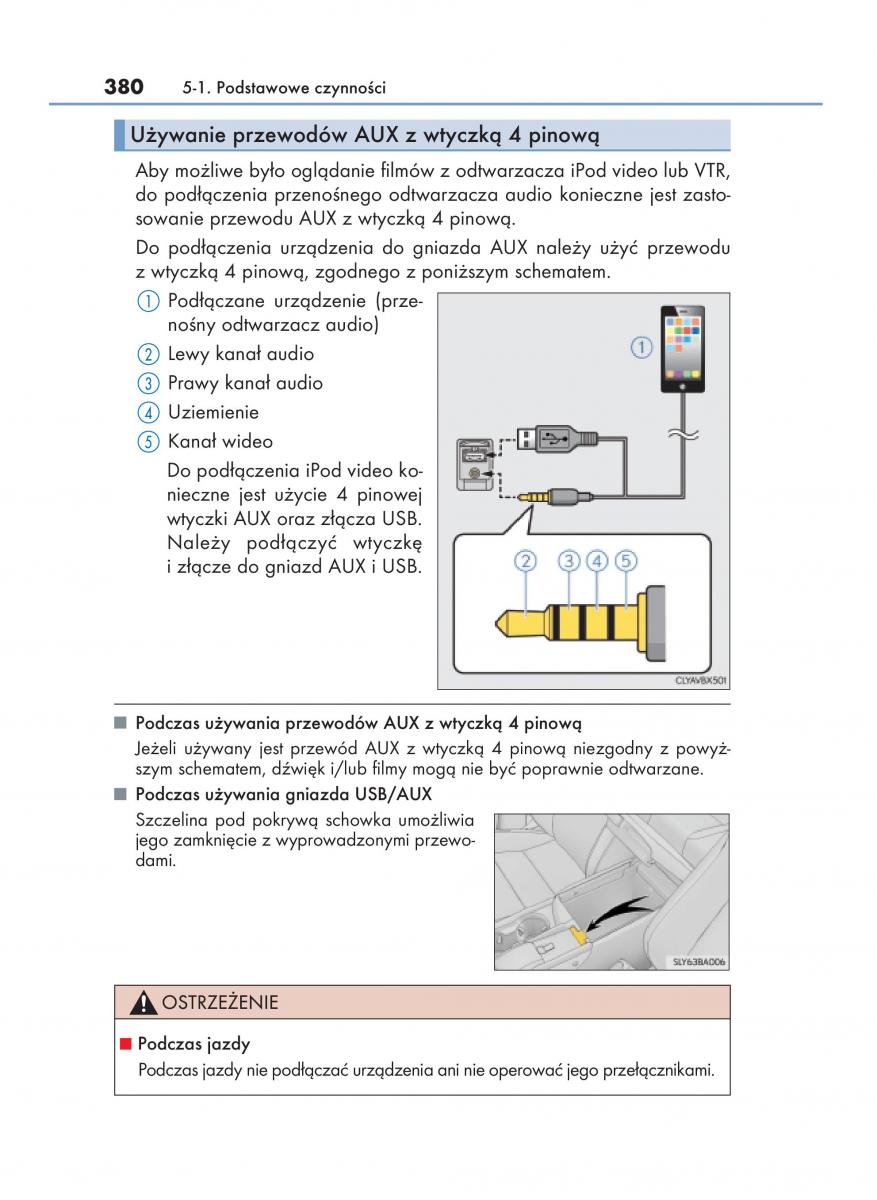 Lexus NX instrukcja obslugi / page 380