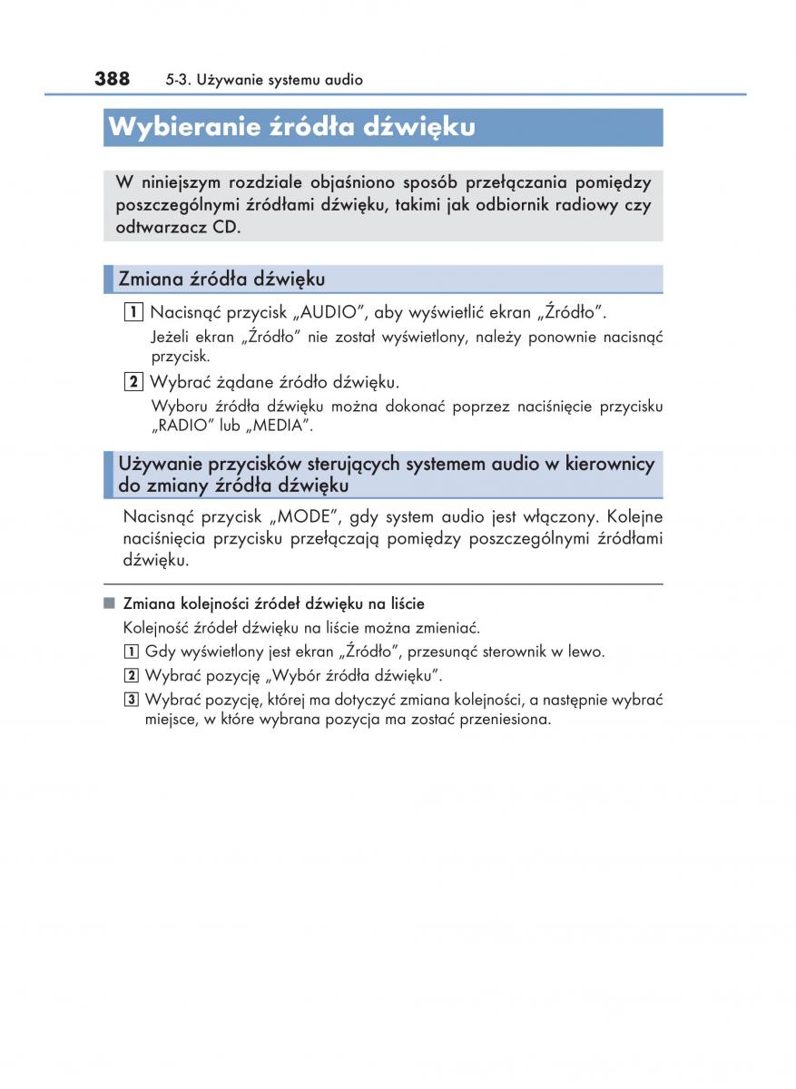 Lexus NX instrukcja obslugi / page 388