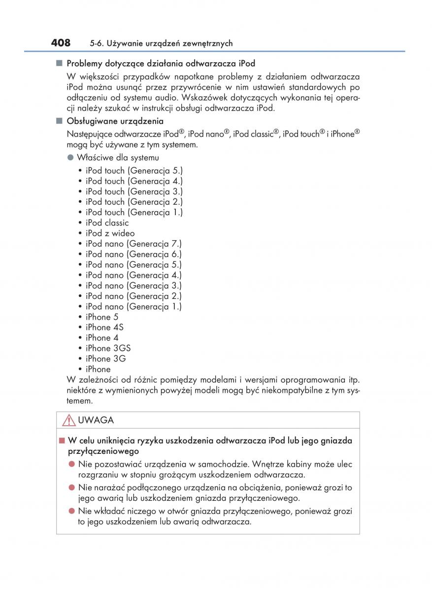 Lexus NX instrukcja obslugi / page 408