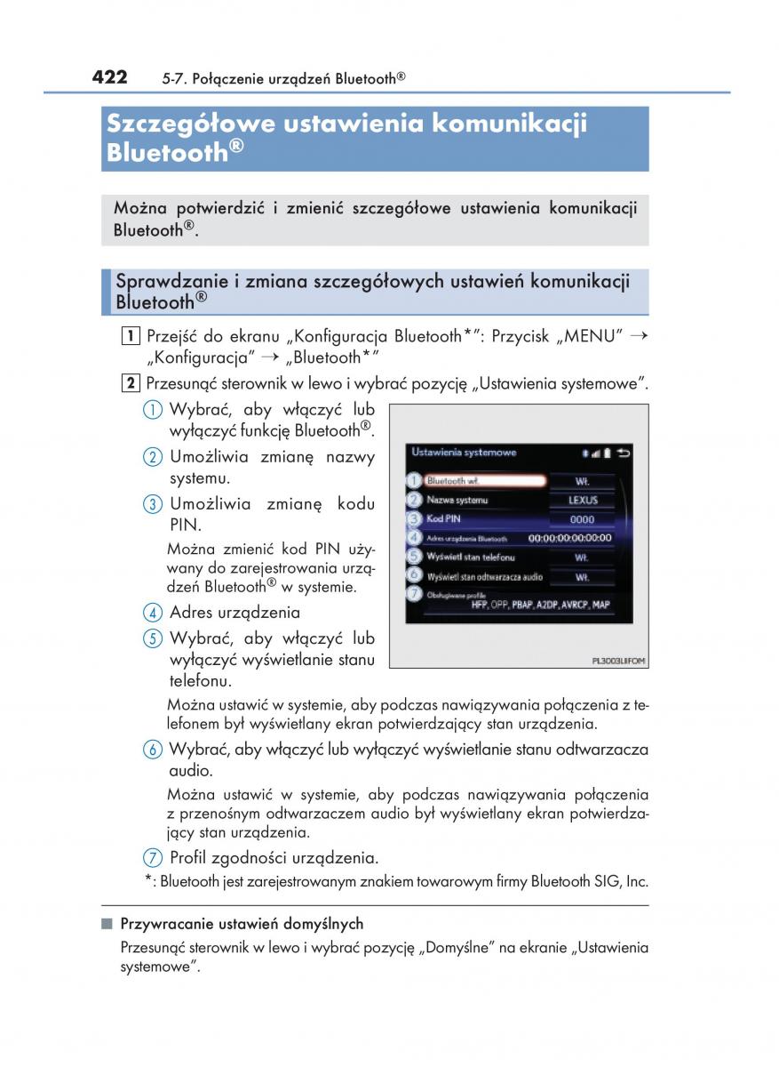 Lexus NX instrukcja obslugi / page 422