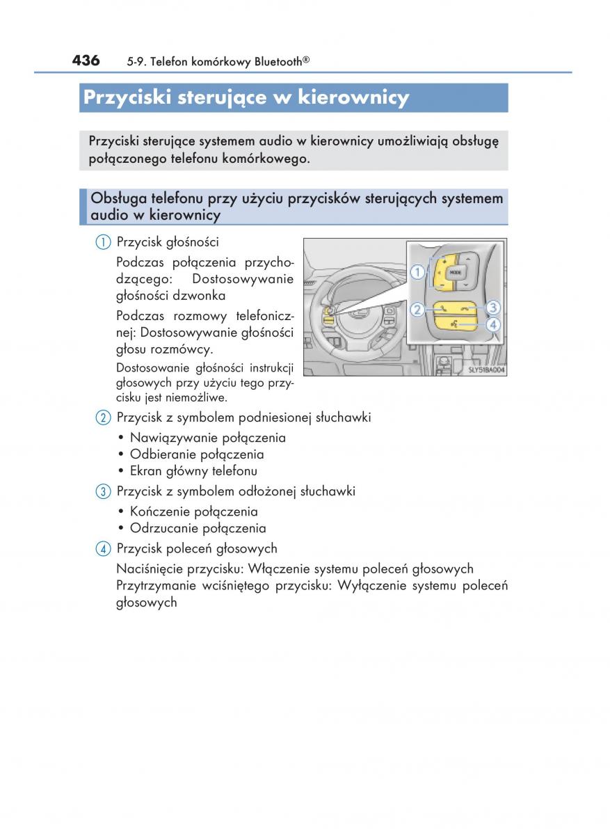 Lexus NX instrukcja obslugi / page 436