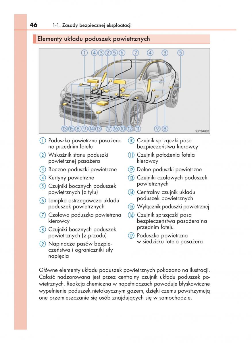 Lexus NX instrukcja obslugi / page 46