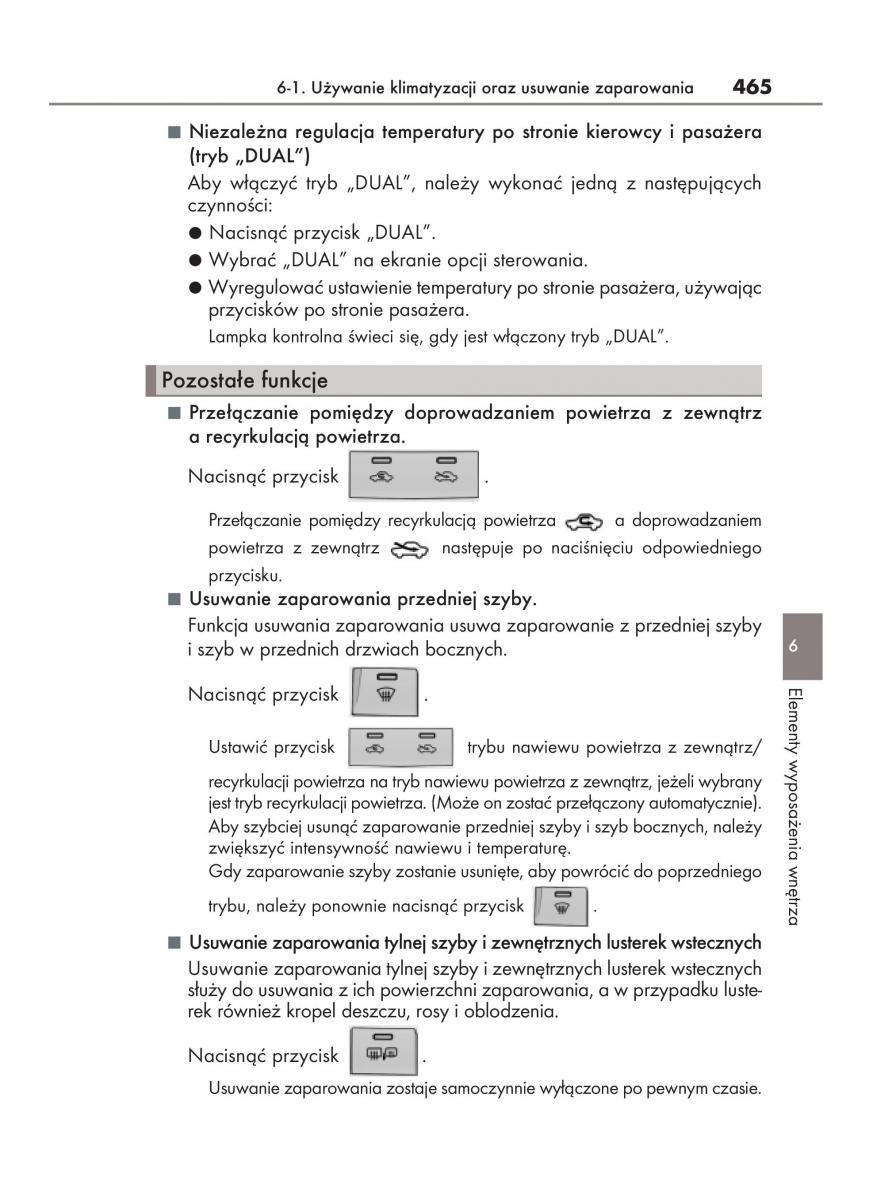 Lexus NX instrukcja obslugi / page 465