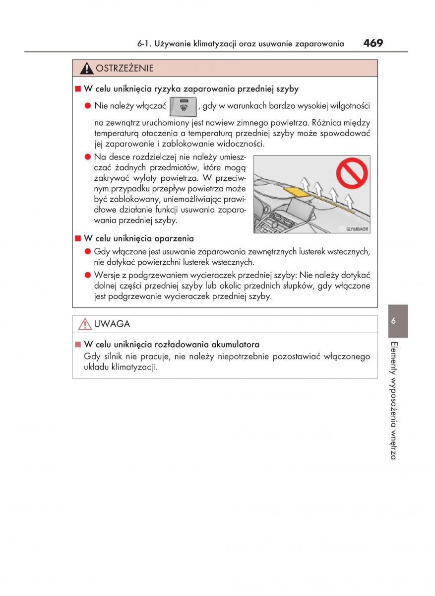 Lexus NX instrukcja obslugi / page 469