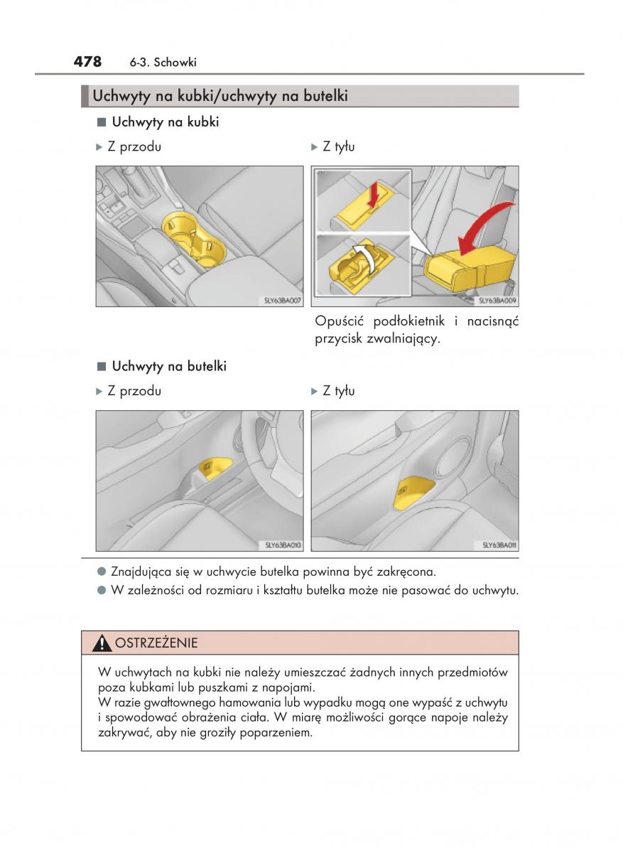 Lexus NX instrukcja obslugi / page 478