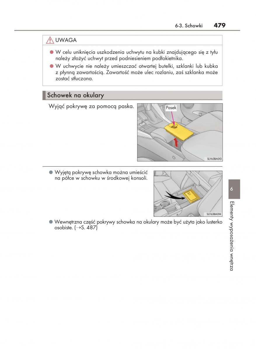 Lexus NX instrukcja obslugi / page 479