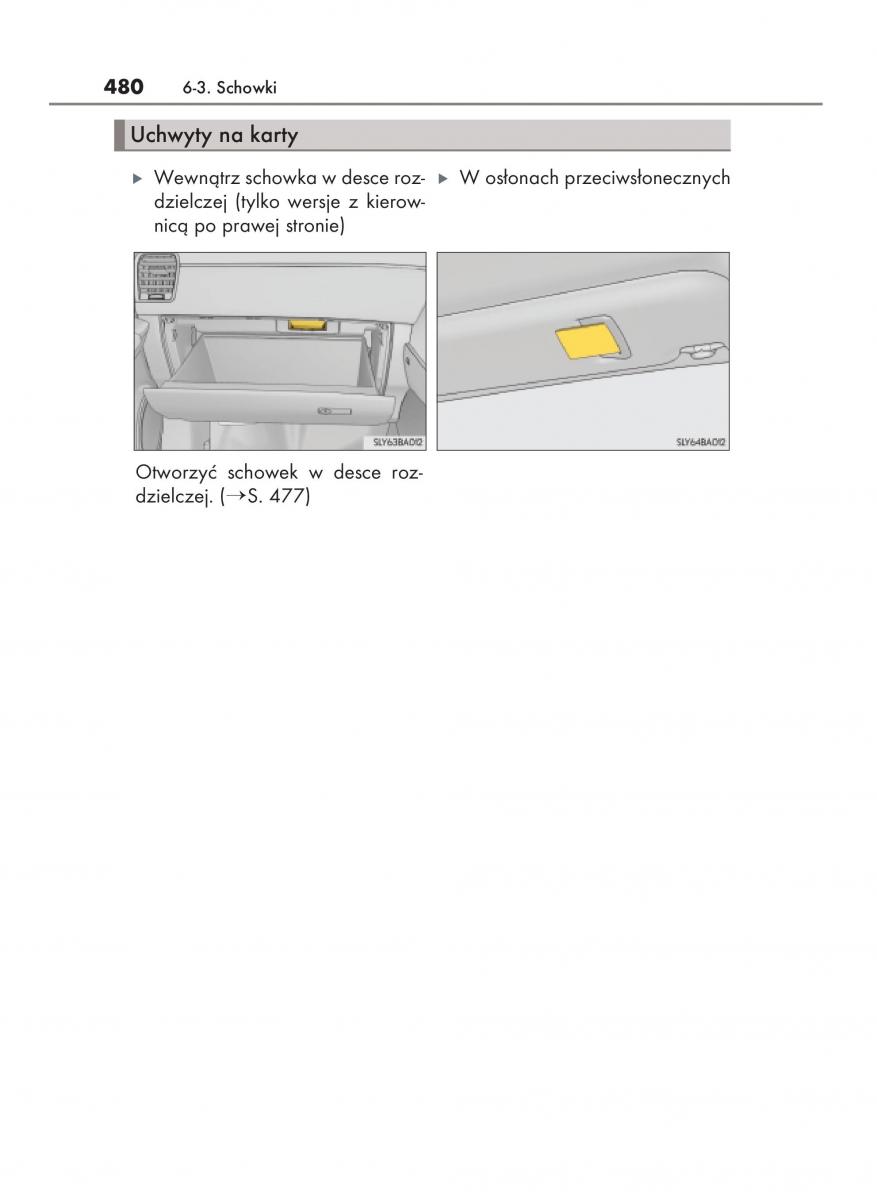 Lexus NX instrukcja obslugi / page 480