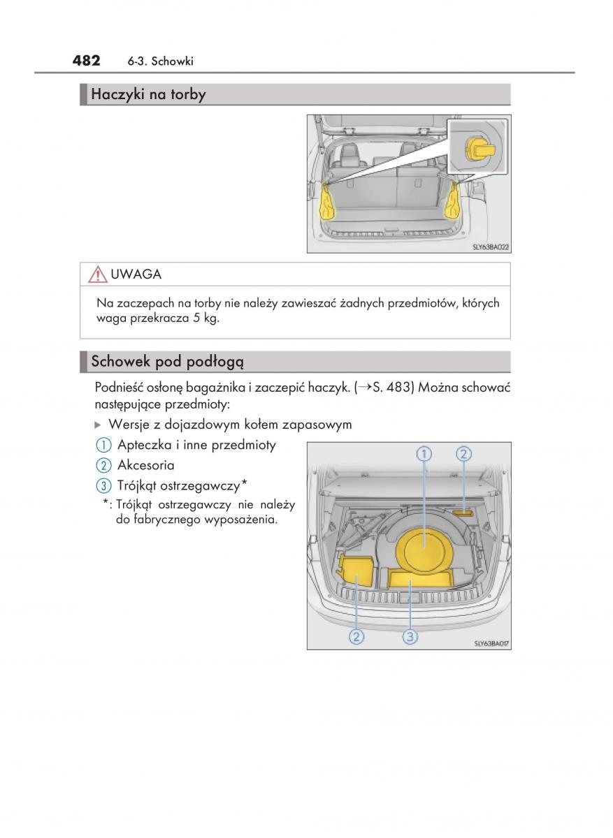 Lexus NX instrukcja obslugi / page 482