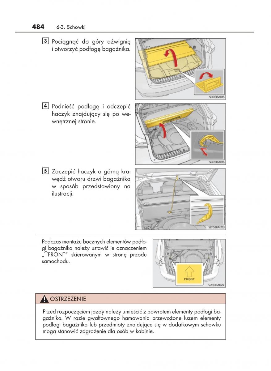 Lexus NX instrukcja obslugi / page 484