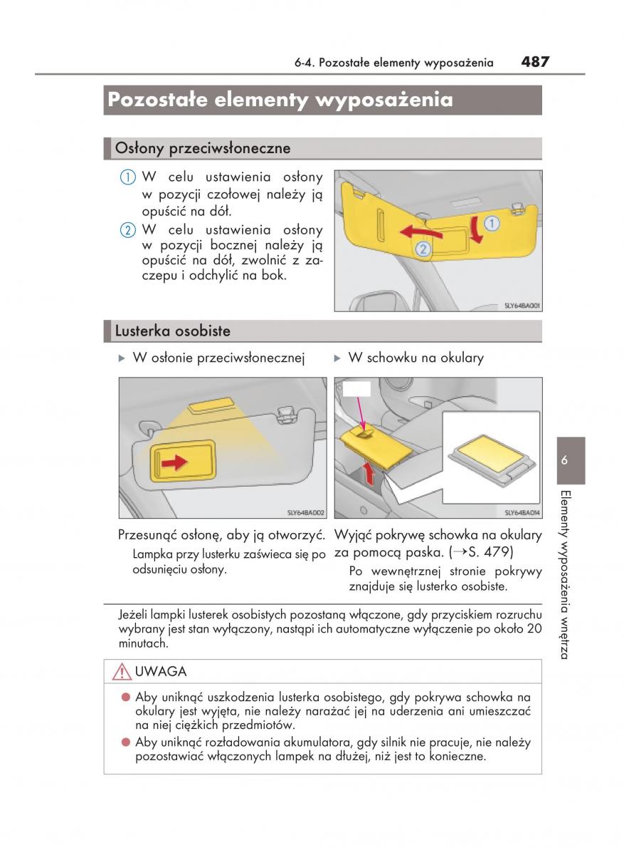 Lexus NX instrukcja obslugi / page 487