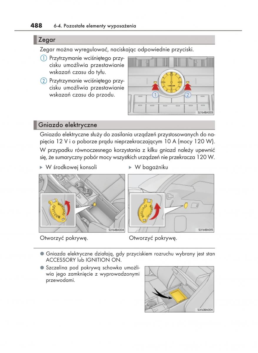 Lexus NX instrukcja obslugi / page 488