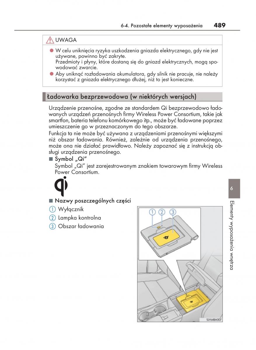 Lexus NX instrukcja obslugi / page 489