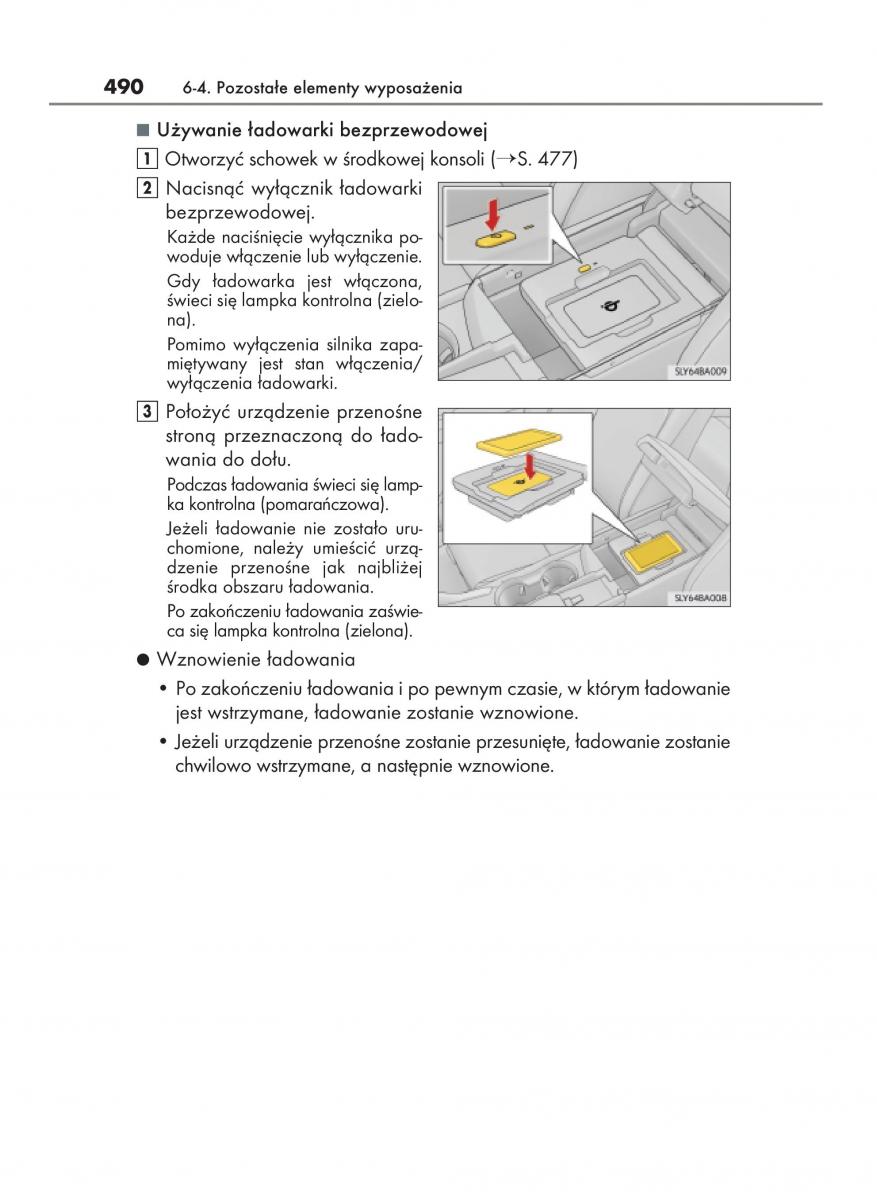 Lexus NX instrukcja obslugi / page 490