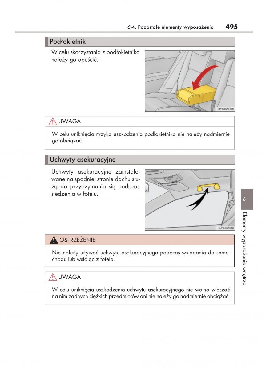 Lexus NX instrukcja obslugi / page 495