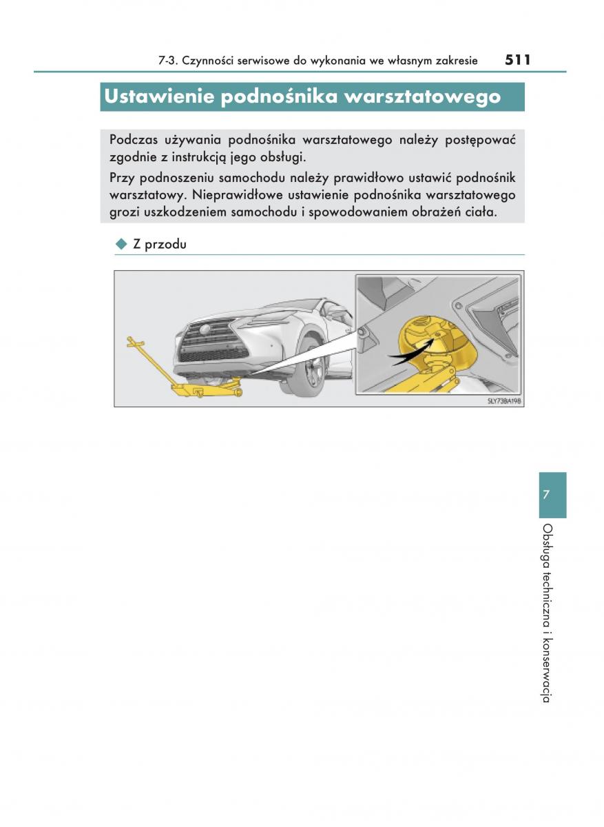 Lexus NX instrukcja obslugi / page 511