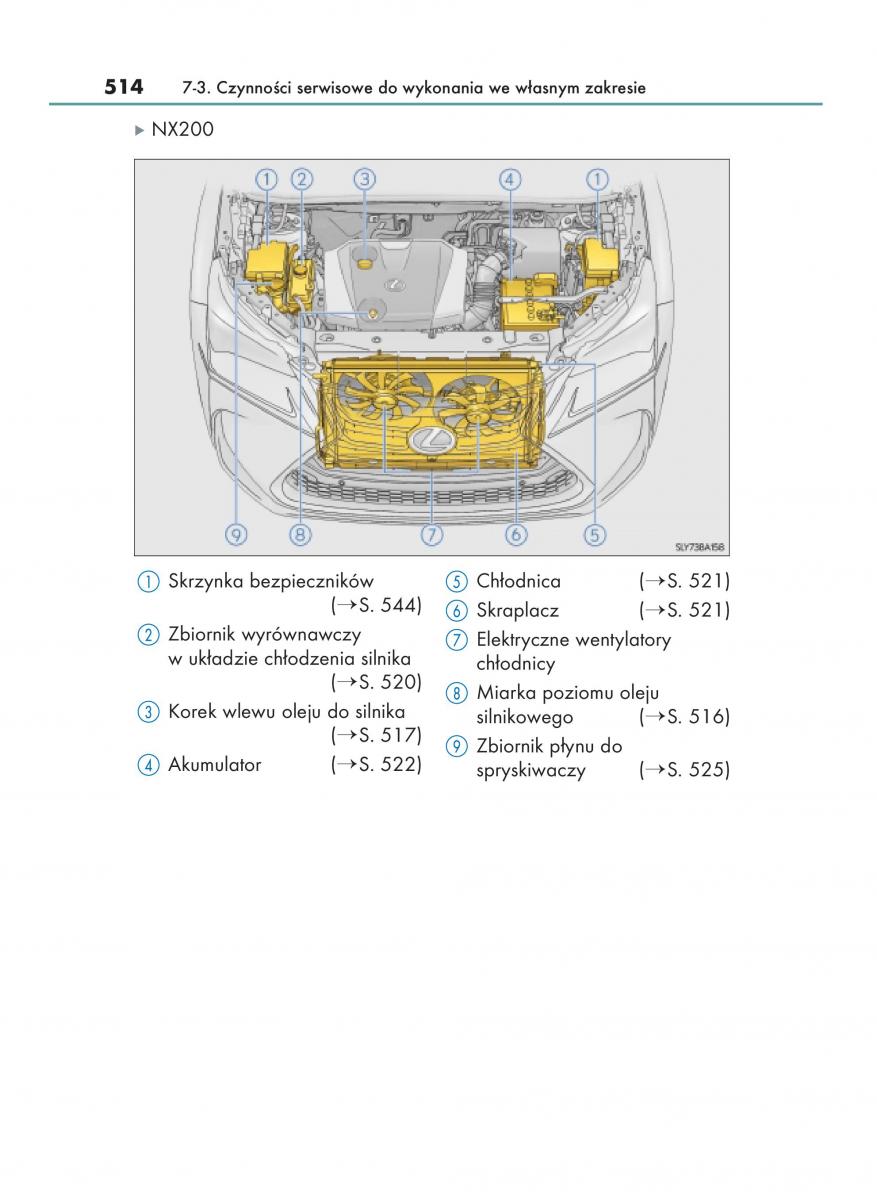 Lexus NX instrukcja obslugi / page 514