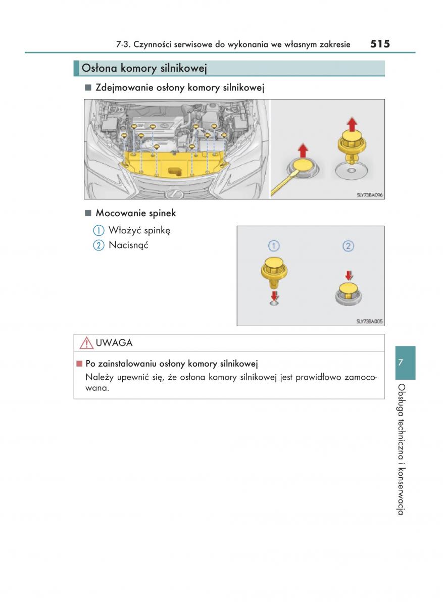 Lexus NX instrukcja obslugi / page 515