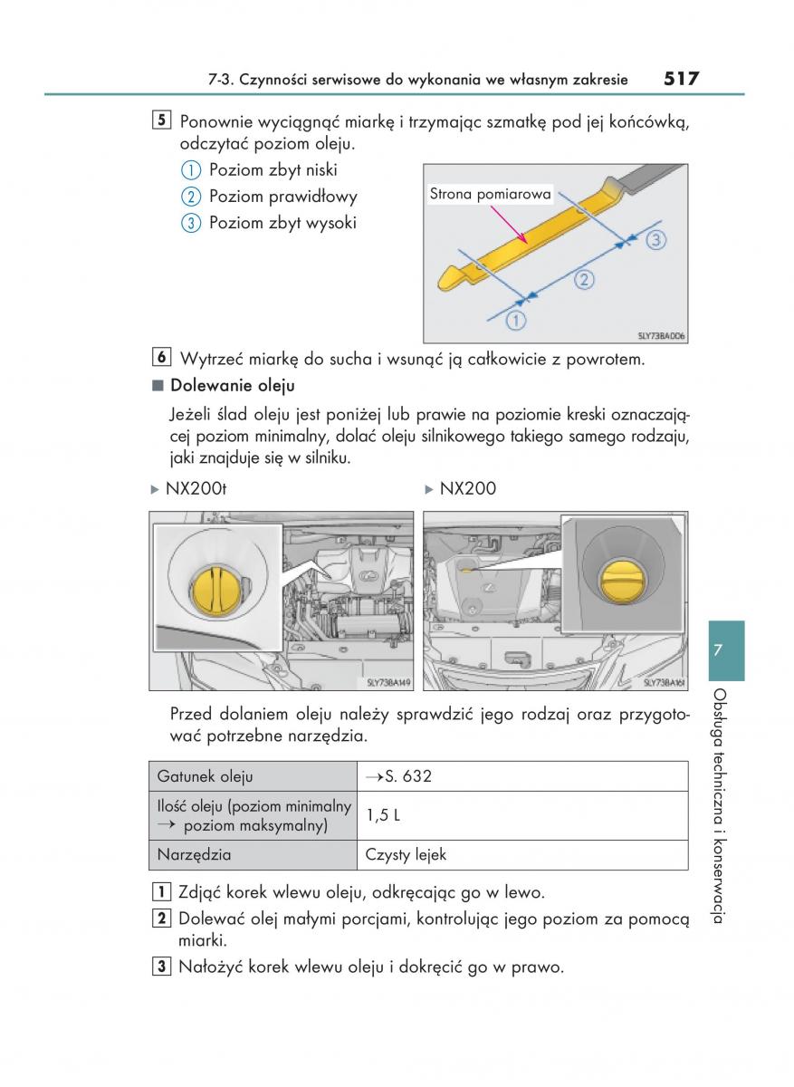 Lexus NX instrukcja obslugi / page 517