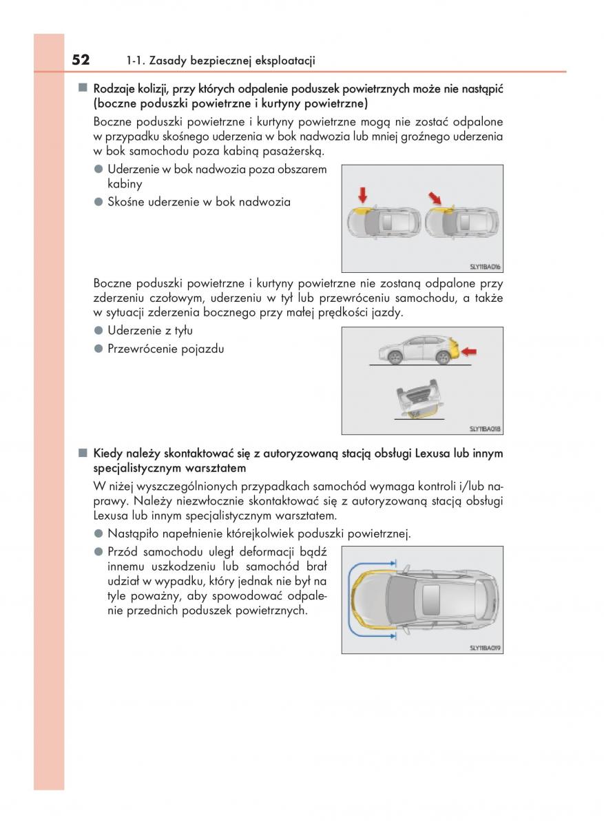 Lexus NX instrukcja obslugi / page 52