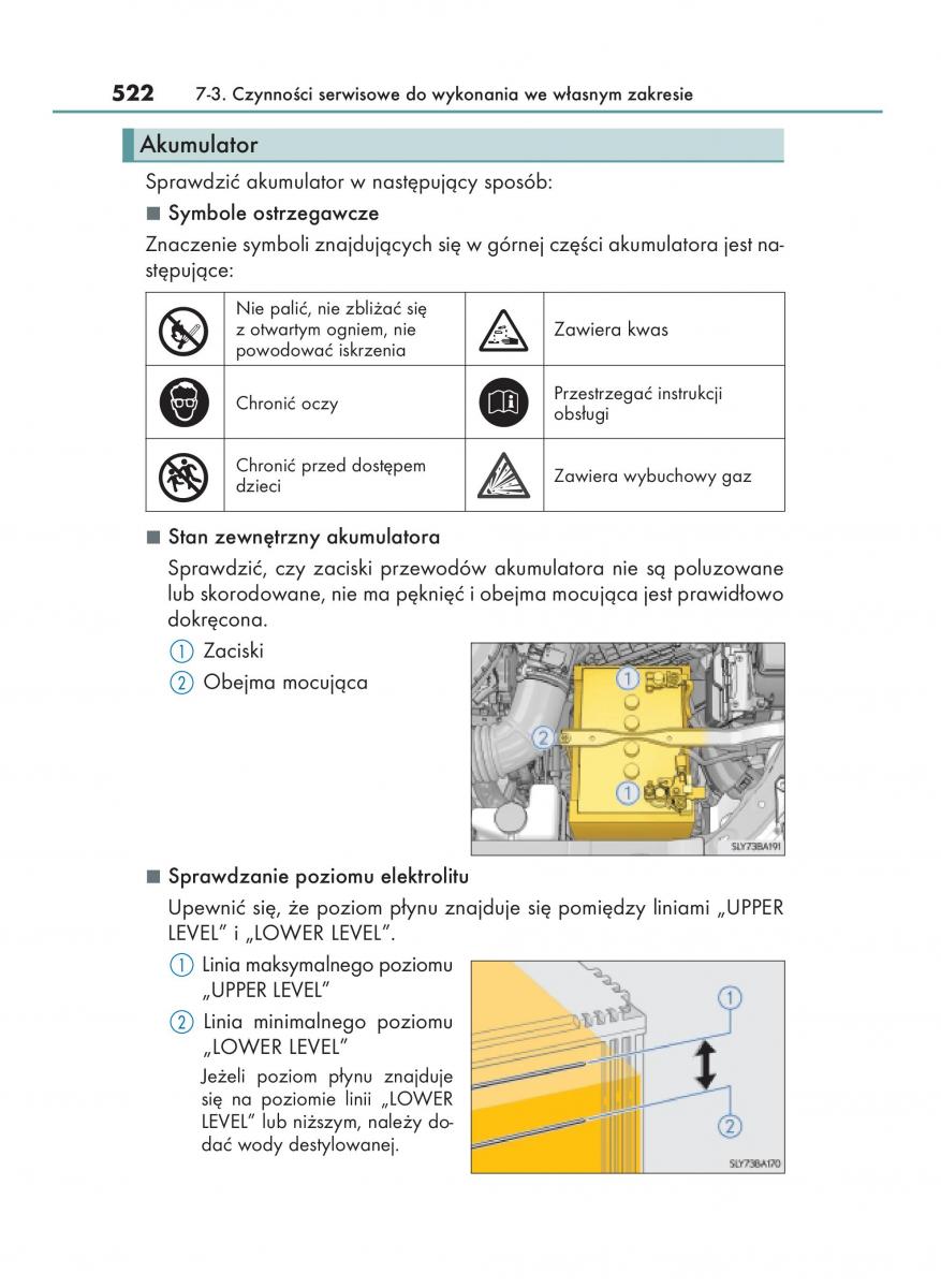 Lexus NX instrukcja obslugi / page 522