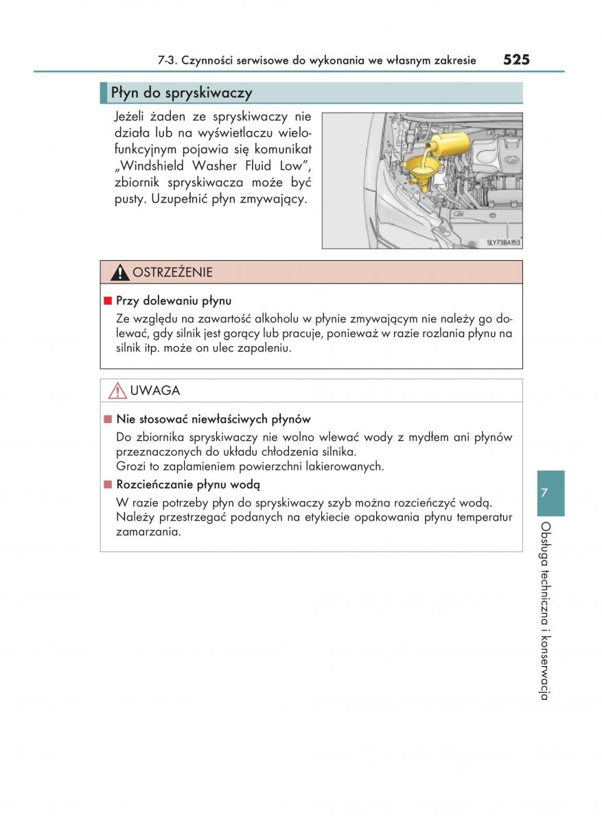 Lexus NX instrukcja obslugi / page 525