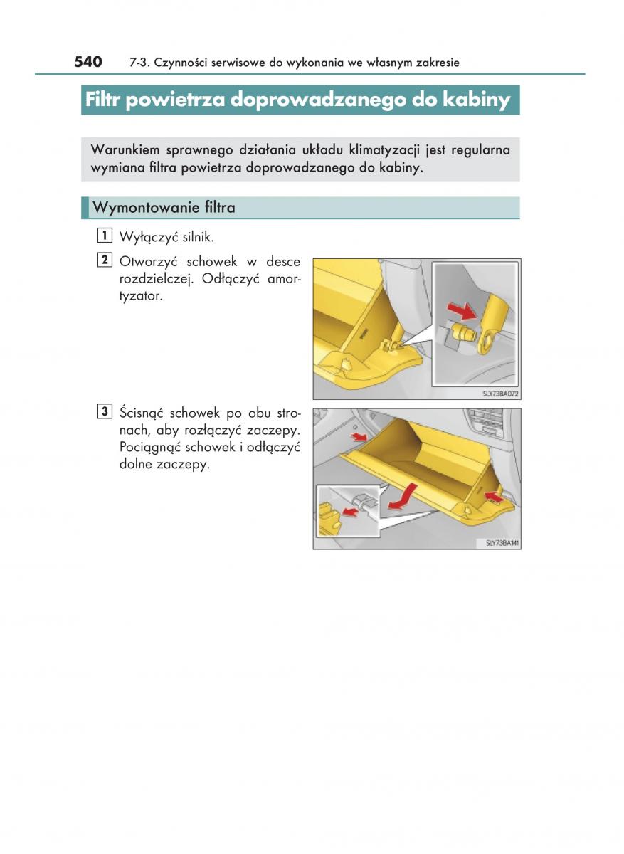 Lexus NX instrukcja obslugi / page 540