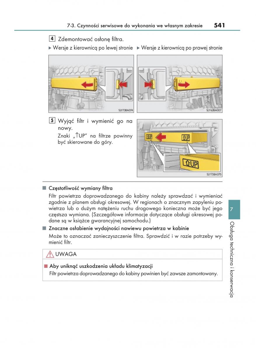 Lexus NX instrukcja obslugi / page 541